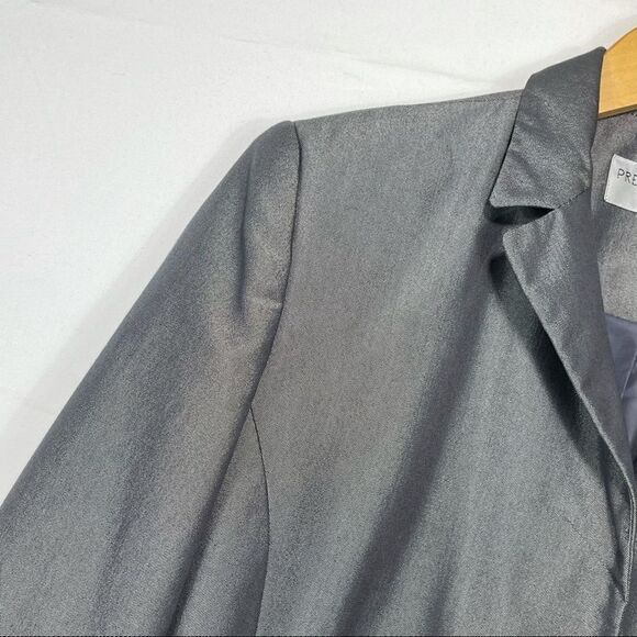 Pret A Porter Grey Button Up Jacket - Picture 4 of 13